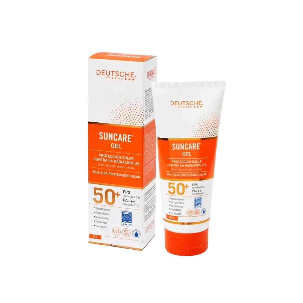 Suncare Protección Solar en Gel F 50+ x 90 g. Farmex-Fonasa